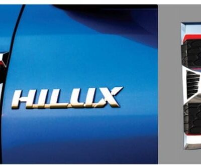 ΔΙΑΚΟΣΜΗΤΙΚΟ ΠΛΑΙΝΟ ΦΤΕΡΟΥ TOYOTA HILUX REVO '15- (ΣΕΤ)