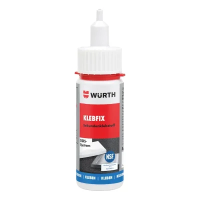 WURTH ΚΟΛΛΑ ΣΤΙΓΜΗΣ ΤΑΧΕΙΑΣ ΔΡΑΣΗΣ KLEBFIX ΚΥΑΝΟΑΚΡΥΛΙΚΗ 5G - NSF